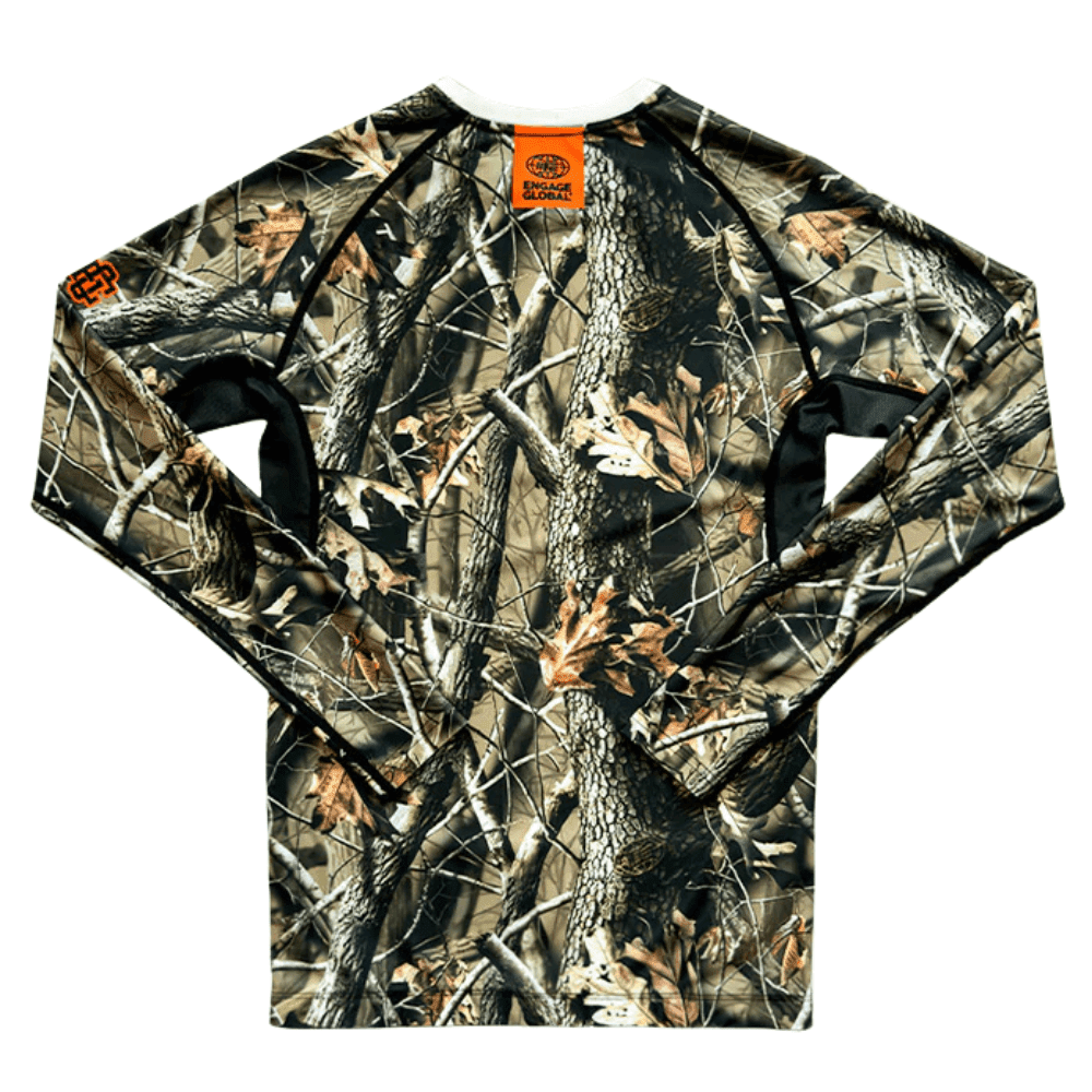 Engage Real Camo Long Sleeve Rashguard Rashguards Engage 