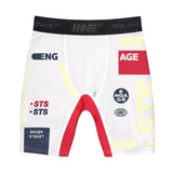 Engage Set The Standard Compression Shorts White