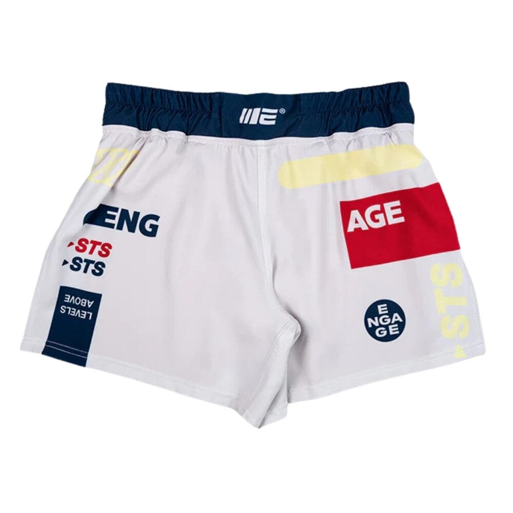 Engage Set The Standard MMA Hybrid Shorts White MMA Shorts Engage White Small 