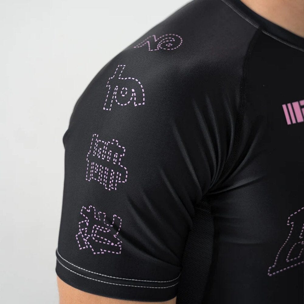 Engage Phantom Short Sleeve Rashguard Black/Pink – MMA Fight Store