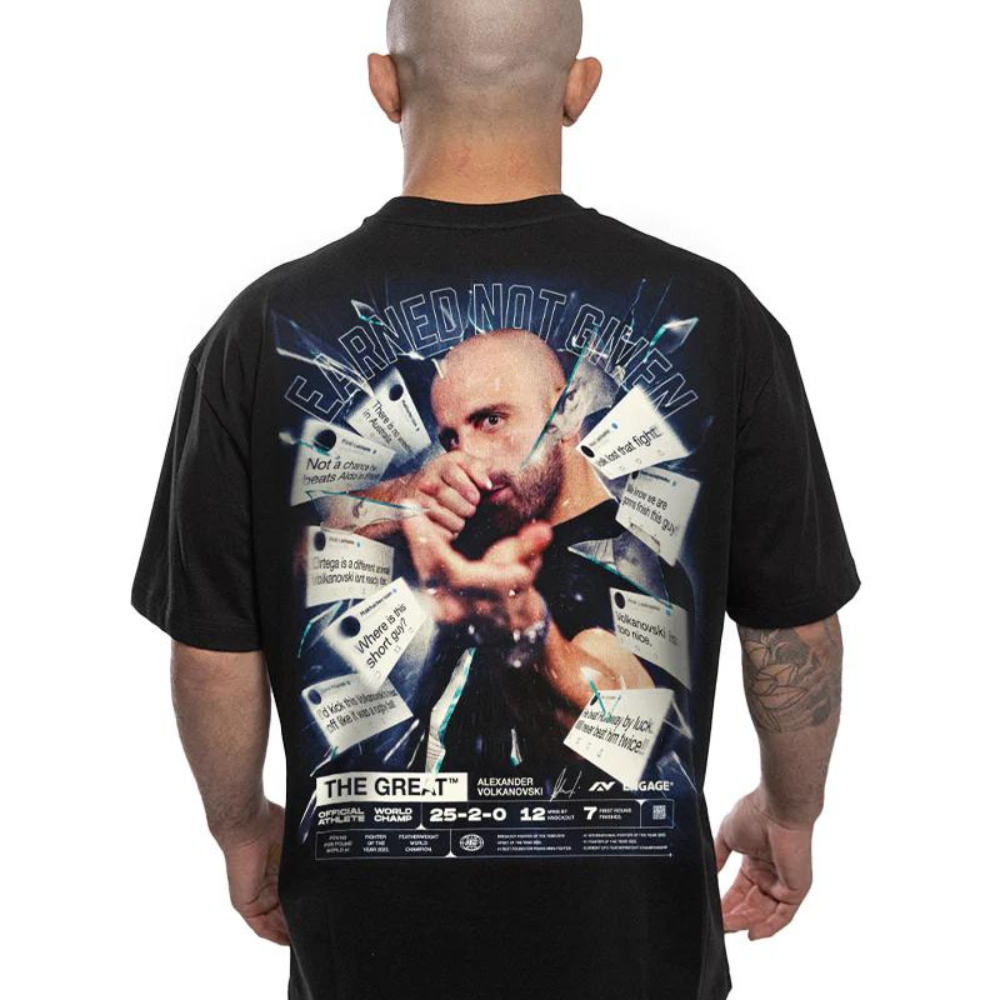 Load image into Gallery viewer, Engage Alexander Volkanovski Receipts Oversized Supporter T-Shirt
