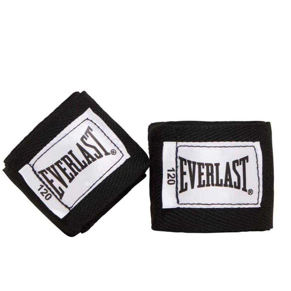 Everlast 120 Handwraps Black Hand Wraps Everlast Black 180 Inch 