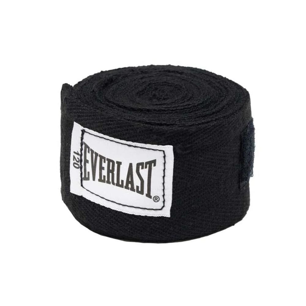 Everlast 120 Handwraps Black Hand Wraps Everlast 
