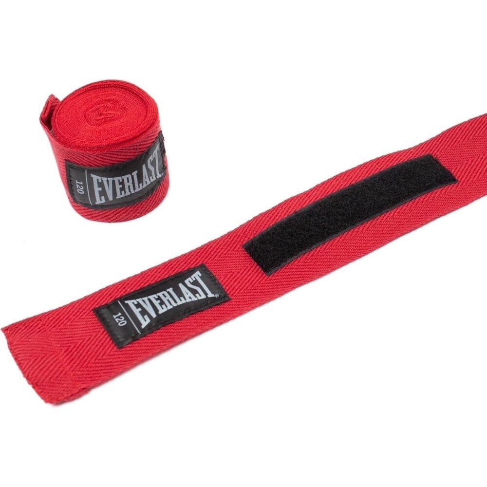 Everlast Core 120 Inch Hand Wraps Red Hand Wraps Everlast 