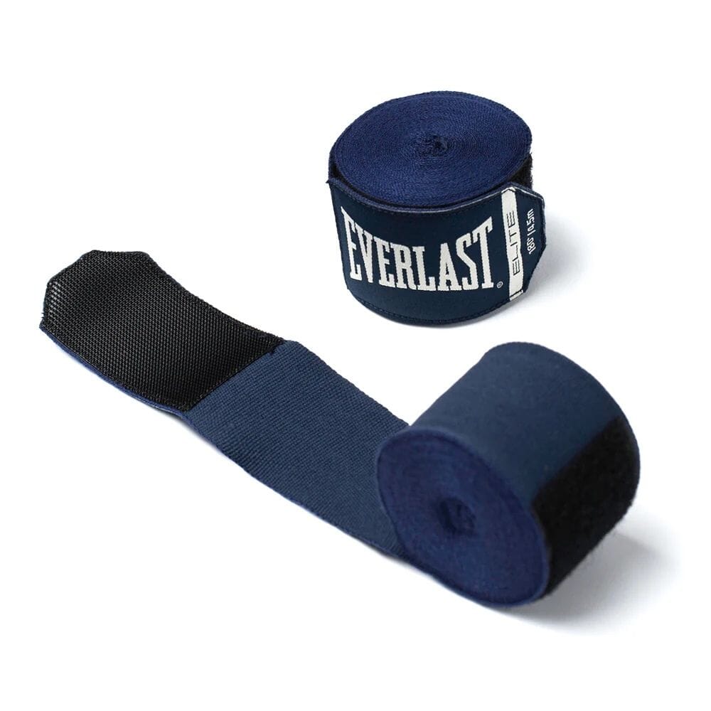 Everlast Elite 180 Inch Hand Wraps Blue Hand Wraps Everlast 