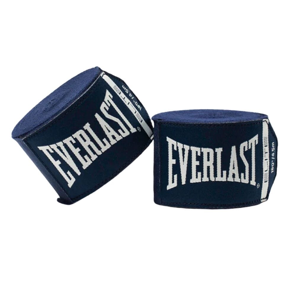 Everlast Elite 180 Inch Hand Wraps Blue Hand Wraps Everlast Blue 180 Inch 
