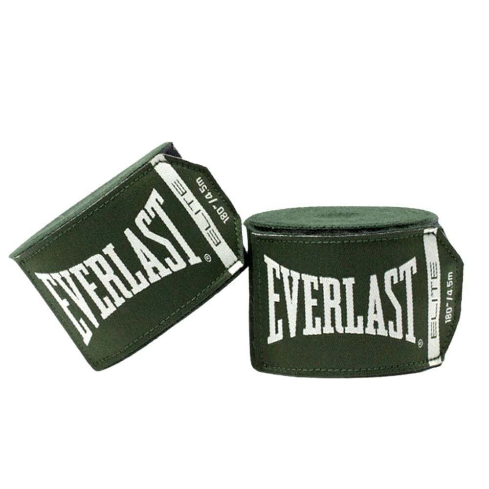 Everlast Elite 180 Inch Hand Wraps Green Hand Wraps Everlast Green 180 Inch 