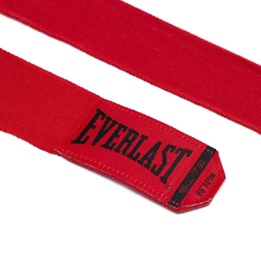 Everlast Elite 180 Inch Hand Wraps Red Hand Wraps Everlast 