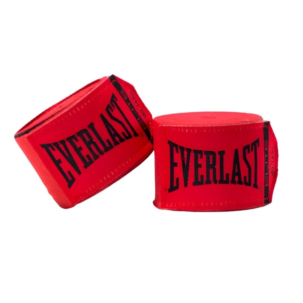 Everlast Elite 180 Inch Hand Wraps Red Hand Wraps Everlast Red 180 Inch 