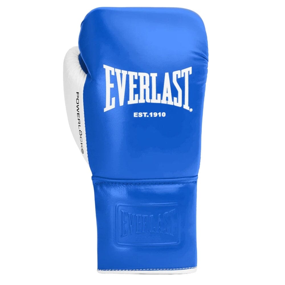 Everlast Powerlock OG Laced Fight Gloves Blue/White – MMA Fight Store