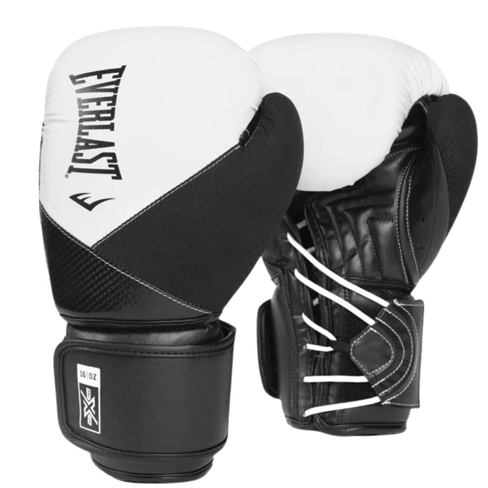 Everlast Protex Boxing Gloves White/Black Boxing Gloves Everlast White/Black 12oz 