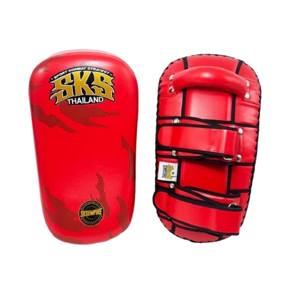 SKS Claw Thai Pads Red Thai Pads SKS 