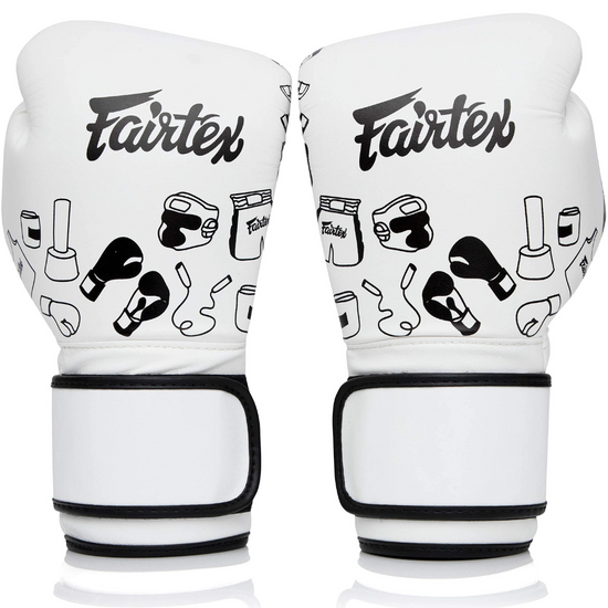 Fairtex BGV14W Graffiti Muay Thai Gloves