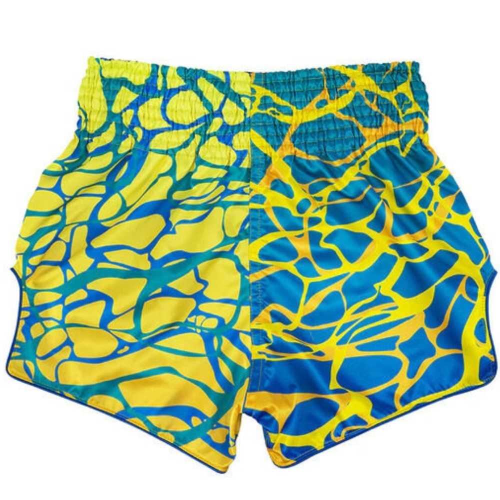 Fairtex BS1927 Muay Thai Shorts Magma Green Muay Thai Shorts Fairtex 