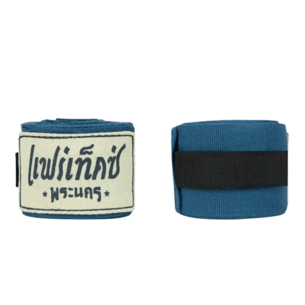 Fairtex 'Phra Nakho Hand Wraps Hand Wraps Fairtex Indigo 