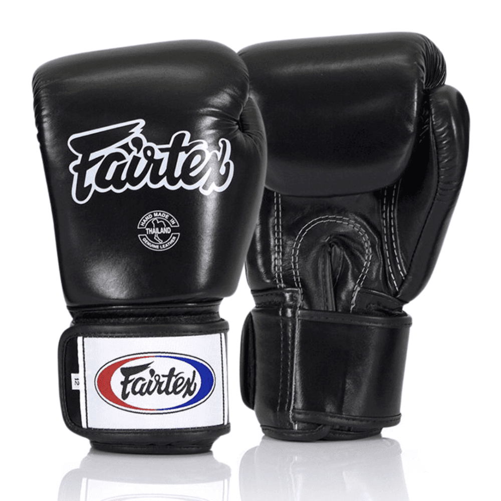 Fairtex Youth BGV1 Muay Thai Boxing Gloves Muay Thai Gloves Fairtex Black 4oz 