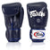 Fairtex BGV1 Universal Muay Thai Boxing Gloves Blue, front and palm pair