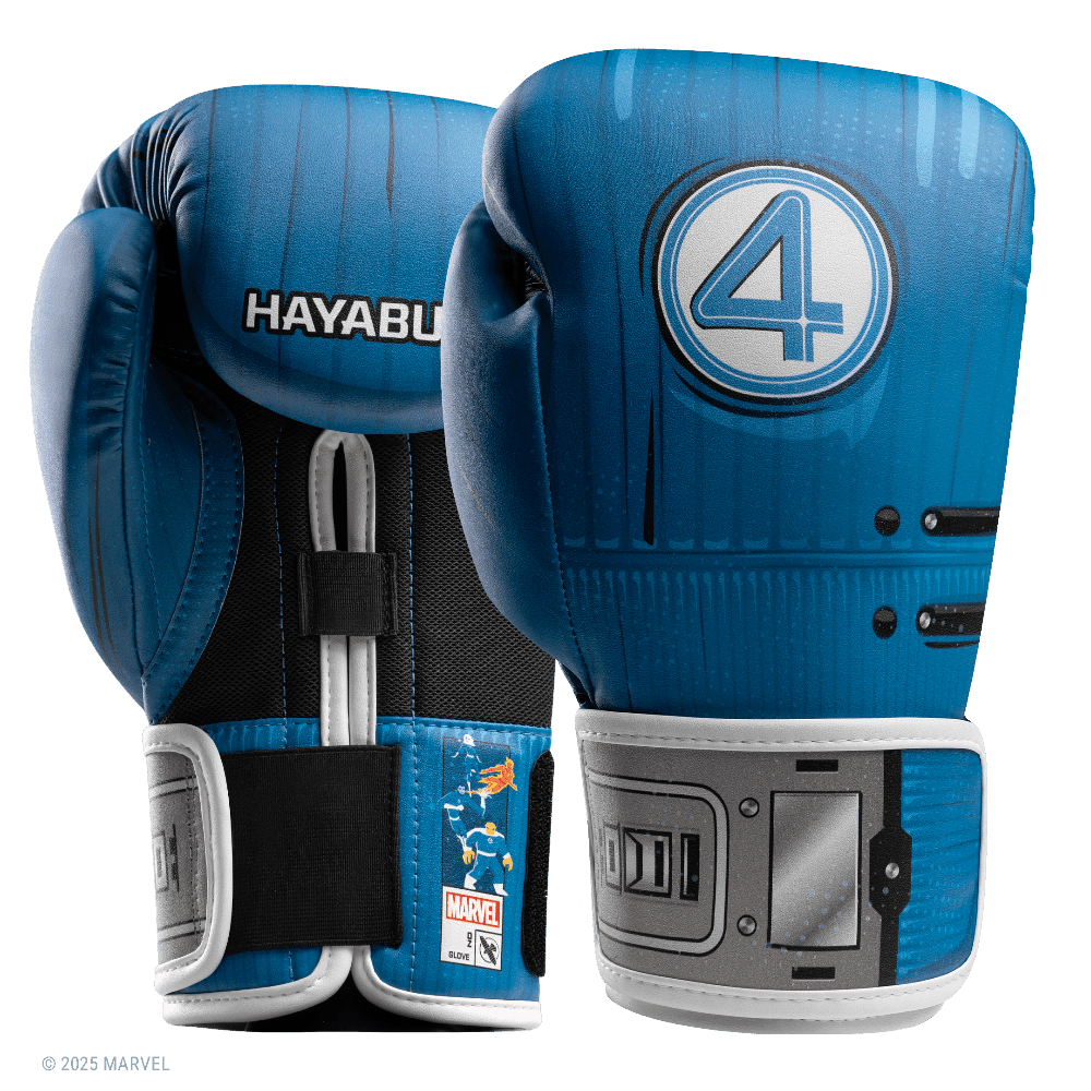 Hayabusa Marvel Classic Fantastic Four Boxing Gloves Boxing Gloves Hayabusa Blue/White 12oz 
