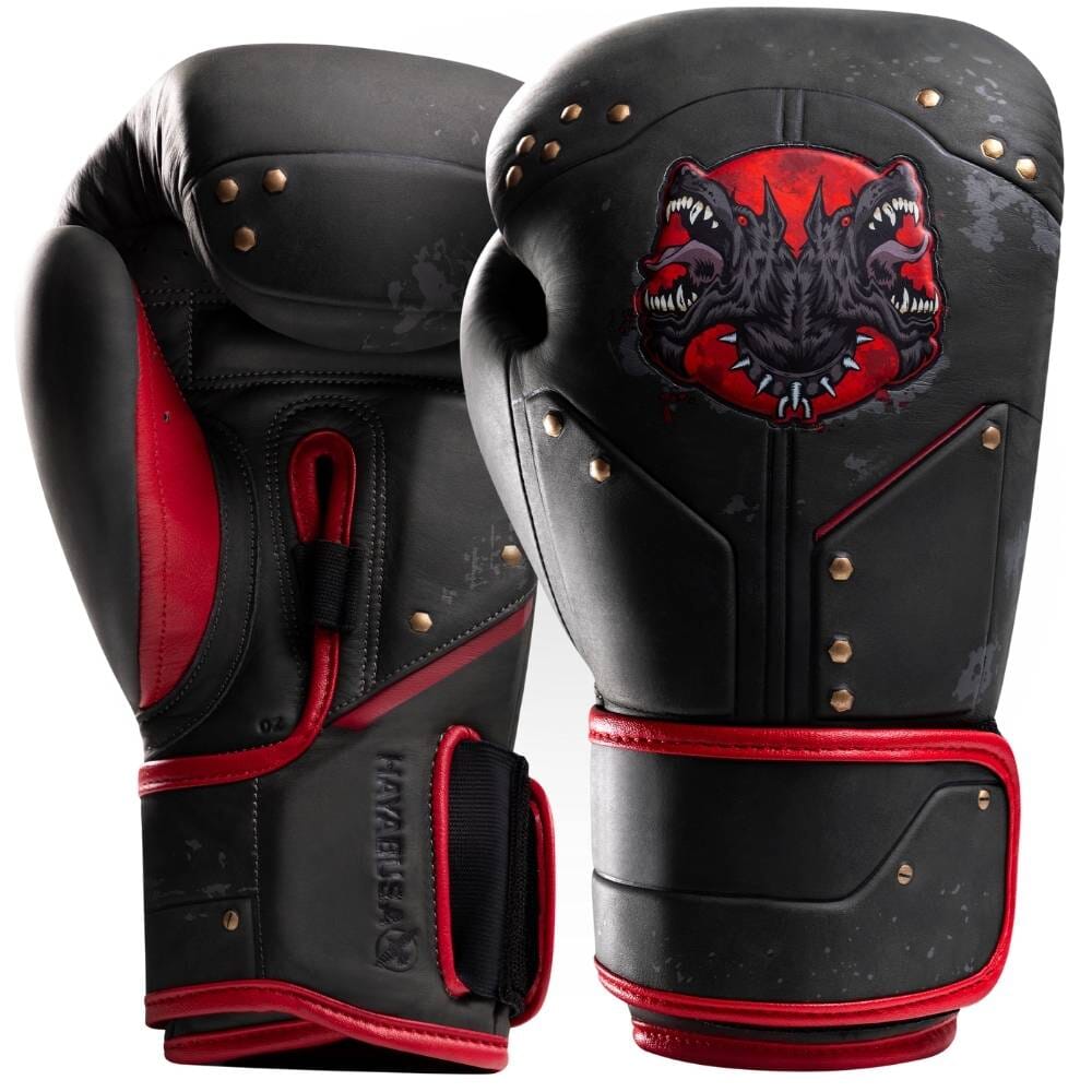 Hayabusa Arcane Vi Cagefighter Boxing Gloves Boxing Gloves Hayabusa Black/Red 12oz 