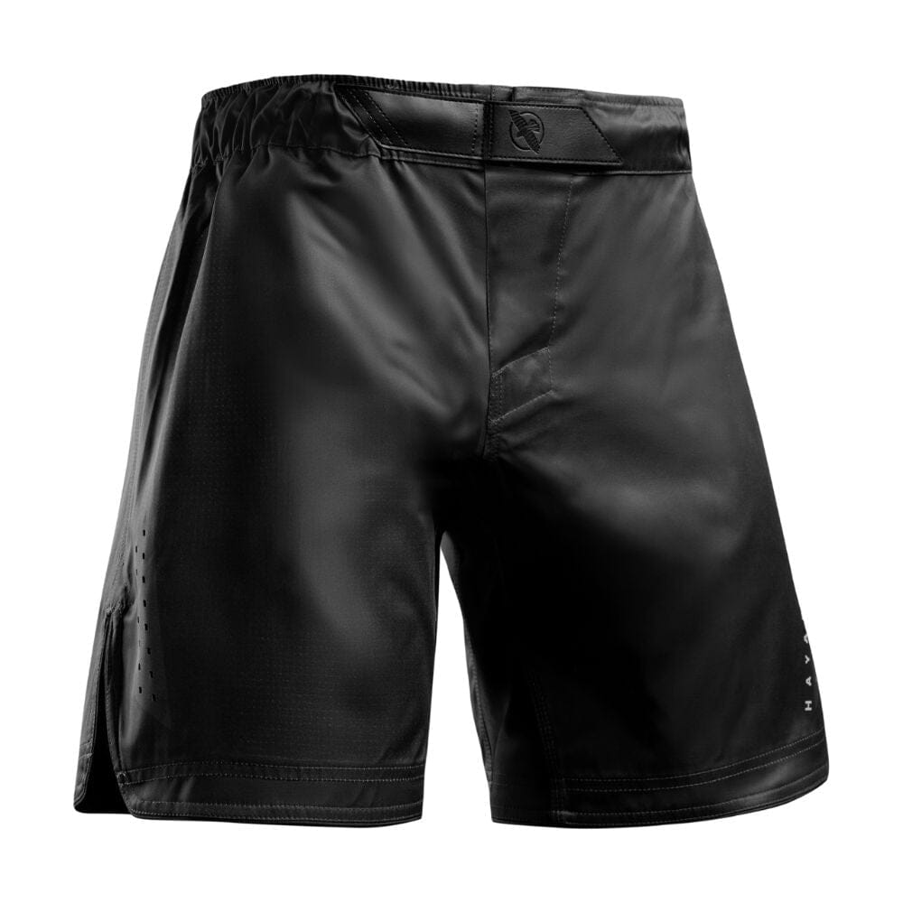 Hayabusa Core 3/4 Thigh Fight Shorts Black MMA Shorts Hayabusa 