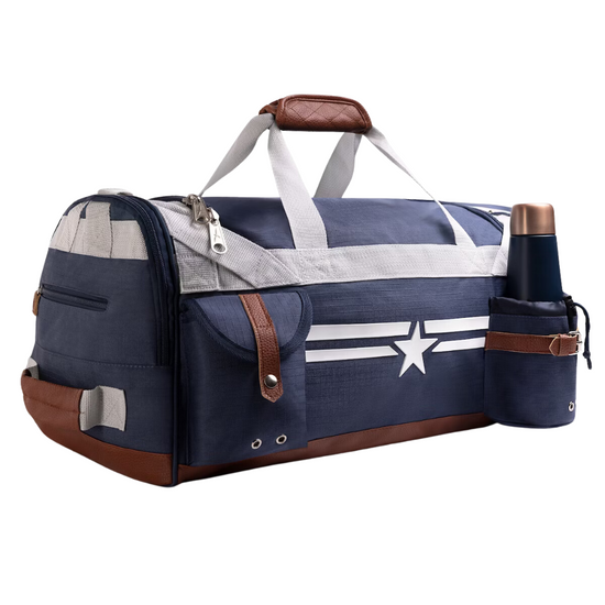 Load image into Gallery viewer, Hayabusa Marvel Captain America Duffel Bag
