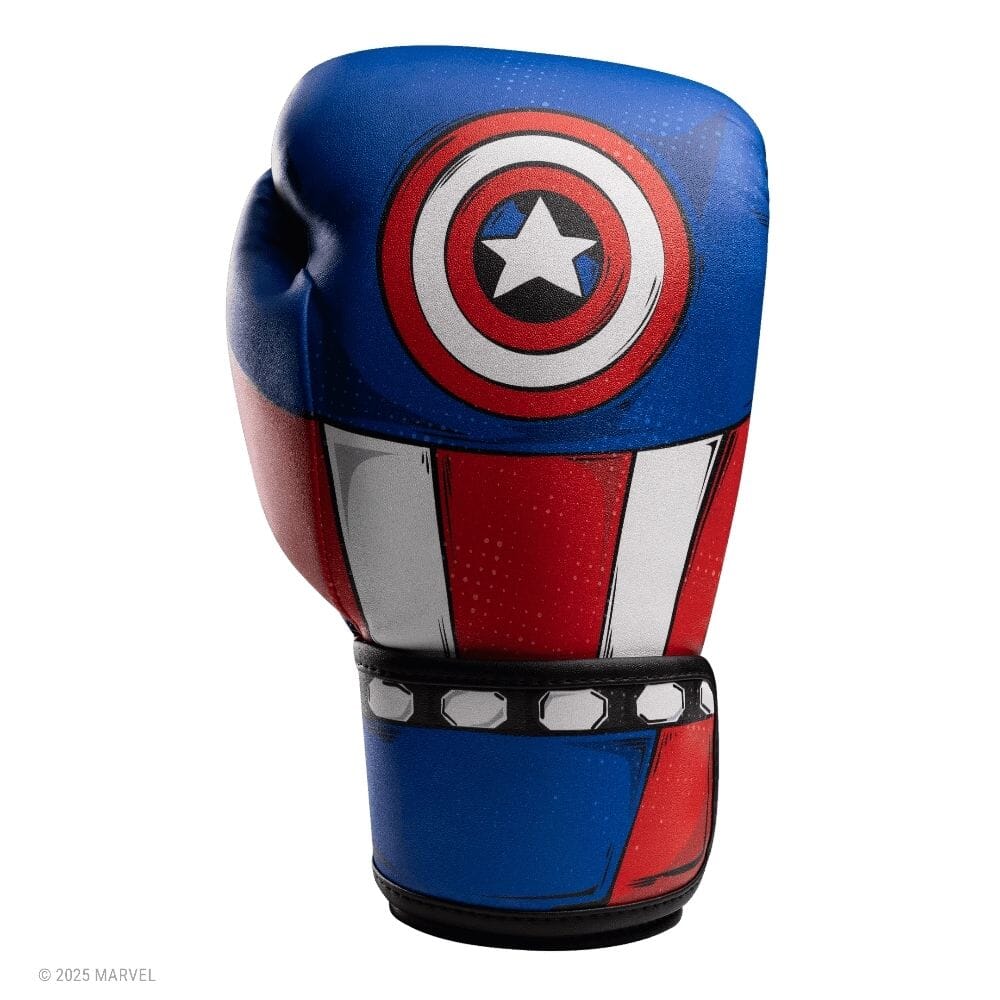captain america handschuhe Hayabusa Marvel Classic Captain America Boxing Gloves – MMA Fight Store