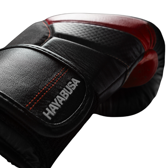 Hayabusa T3 Boxing Gloves Black/Red