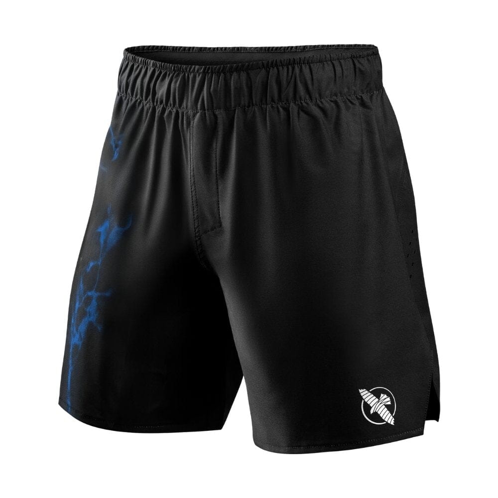 Hayabusa UFC BJJ Grappling Shorts Black/Blue BJJ Shorts Hayabusa Black/Blue Small 