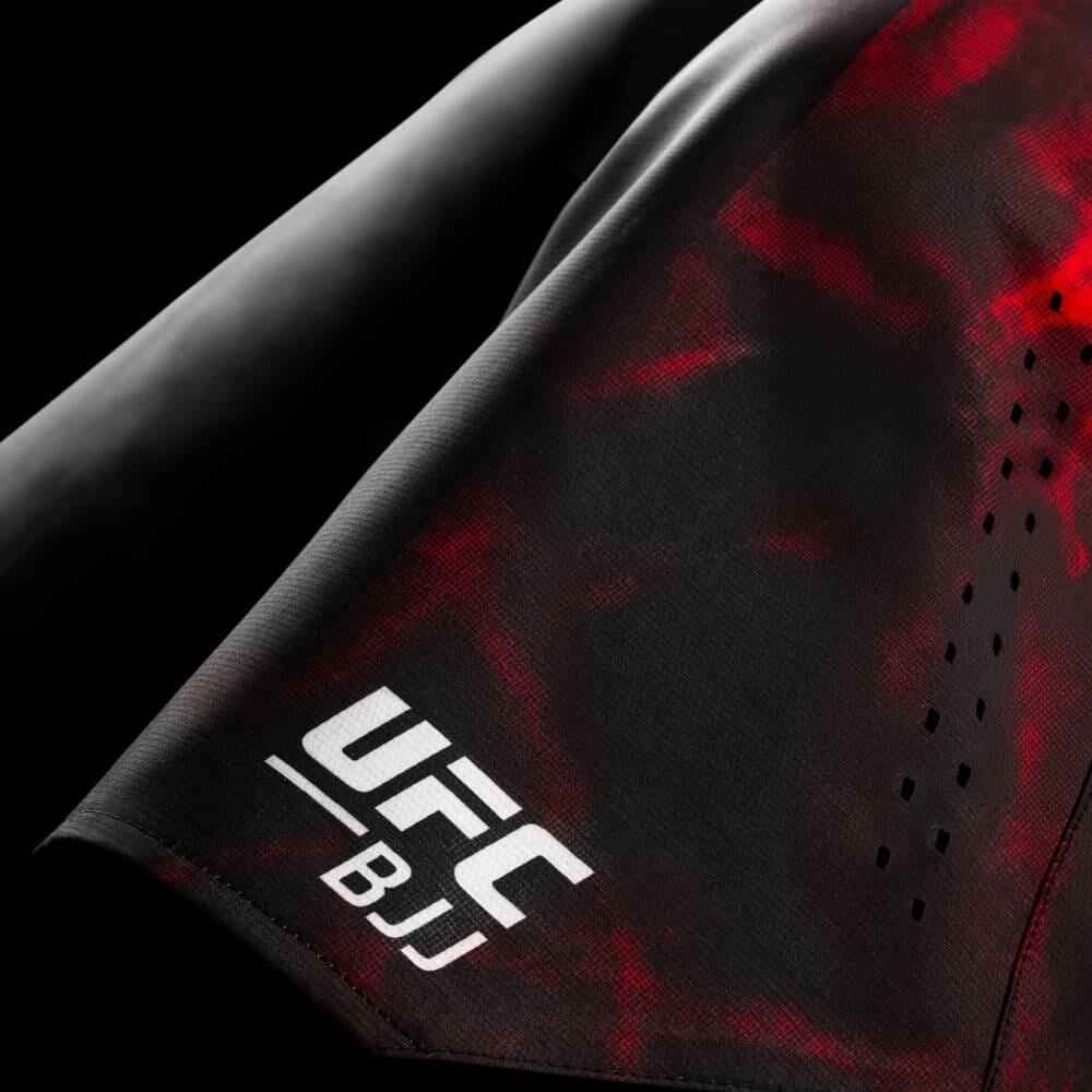 Hayabusa UFC BJJ Grappling Shorts Black/Red BJJ Shorts Hayabusa 