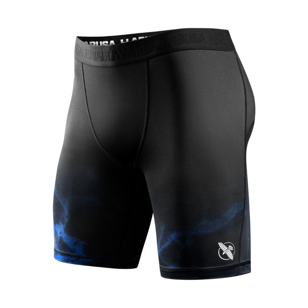Hayabusa UFC BJJ Vale Tudo Shorts Black/Blue Compression Shorts Hayabusa Black/Blue Small 