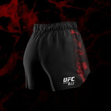 Hayabusa UFC BJJ Womens Grappling Shorts Black/Red BJJ Shorts Hayabusa 