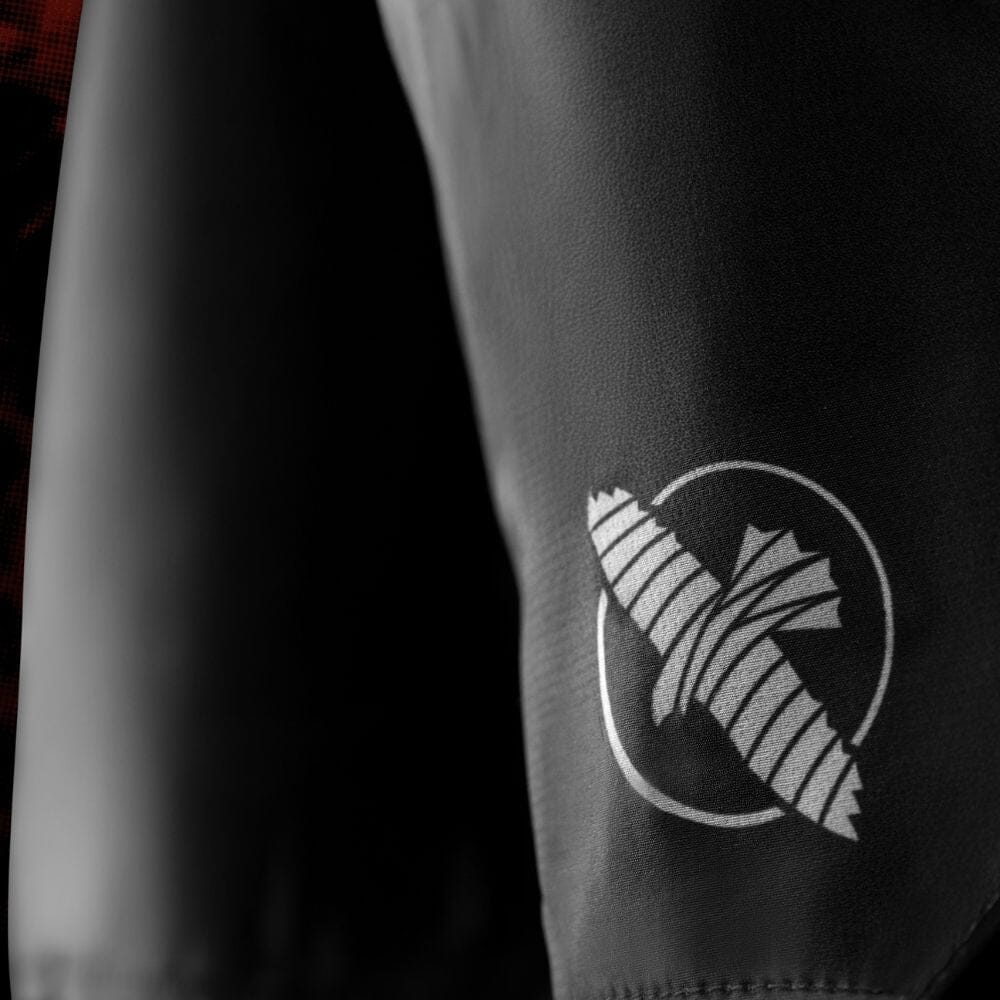 Hayabusa UFC BJJ Womens Grappling Shorts Black/Red BJJ Shorts Hayabusa 