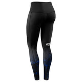 Hayabusa UFC BJJ Womens Leggings Black/Blue Spats Hayabusa 