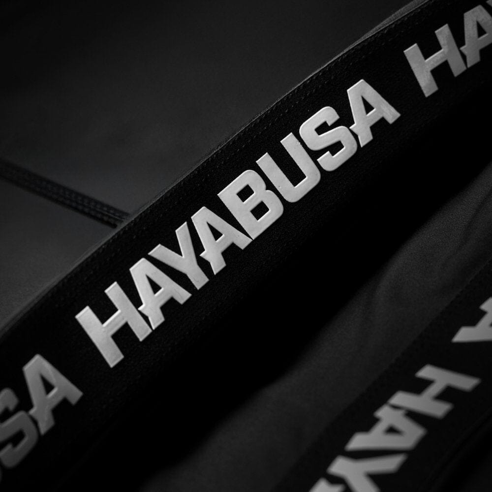 Hayabusa UFC BJJ Womens Leggings Black/Blue Spats Hayabusa 