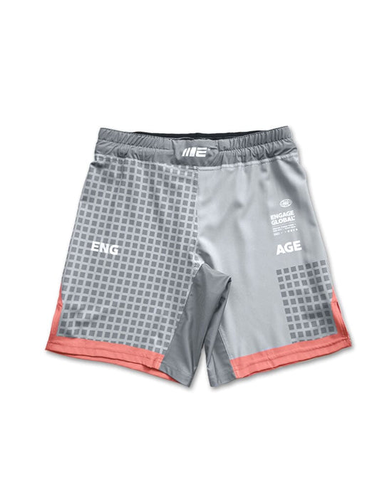 Engage Grid Tech MMA Grappling Shorts MMA Shorts Engage Grey Small 