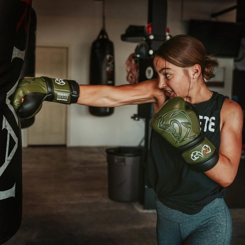 Rival RS80V Impulse Sparring Gloves Khaki Boxing Gloves Rival 