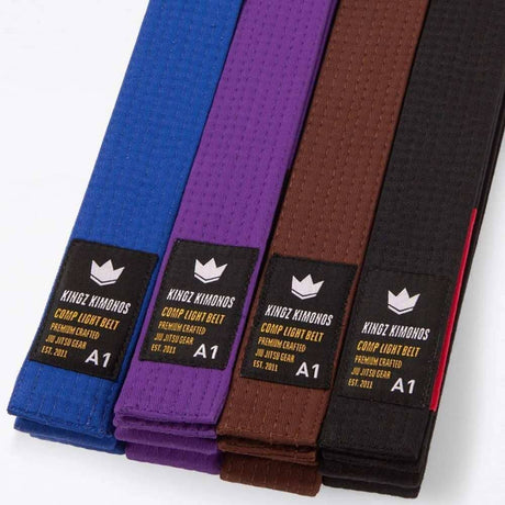 Kingz Comp Light Belt Purple BJJ Belts Kingz 