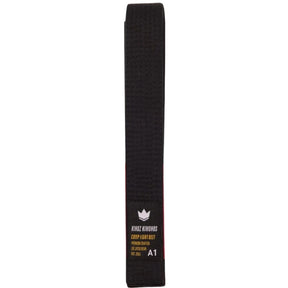 Kingz Comp Light Belt Black BJJ Belts Kingz Black A0 