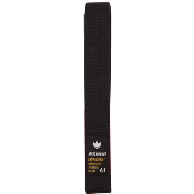Kingz Comp Light Belt Black BJJ Belts Kingz Black A0 