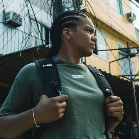 Kingz Convertible Backpack 2.0 Green Gym Backpacks Kingz 