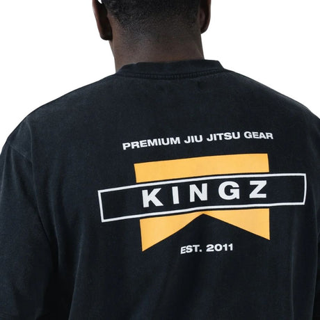 Kingz Flag Tee Black