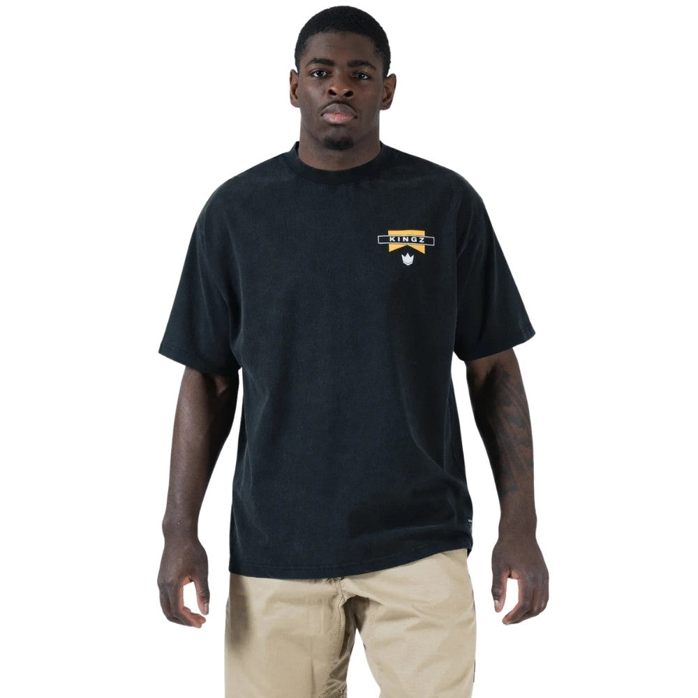 Kingz Flag Tee Black
