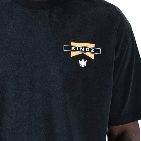 Kingz Flag Tee Black