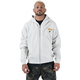 Kingz Flag Zip Up Hoodie Lunar Rock
