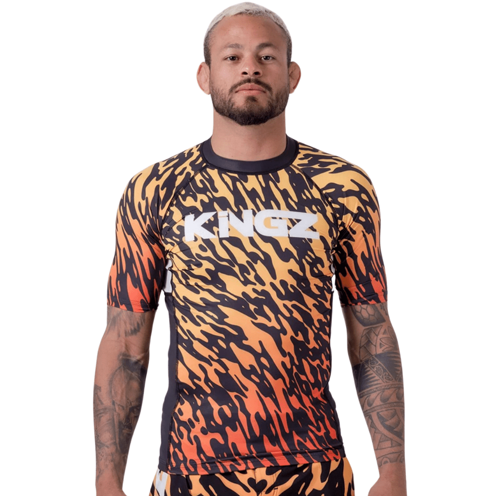 Kingz Flame Rashguard – MMA Fight Store