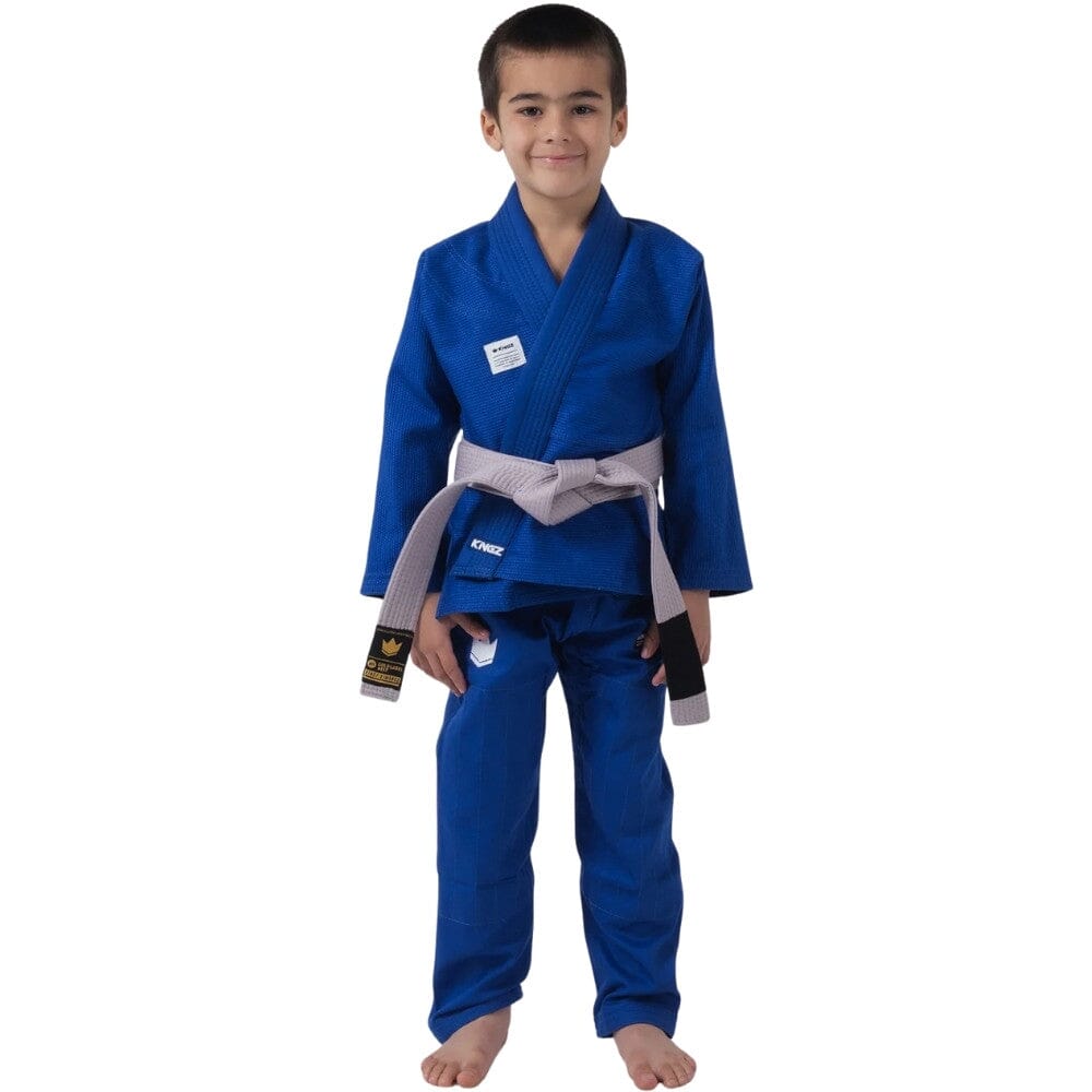 Kingz Kore Kids V2 Jiu Jitsu Gi Blue BJJ Gi Youth Kingz Blue M0000 
