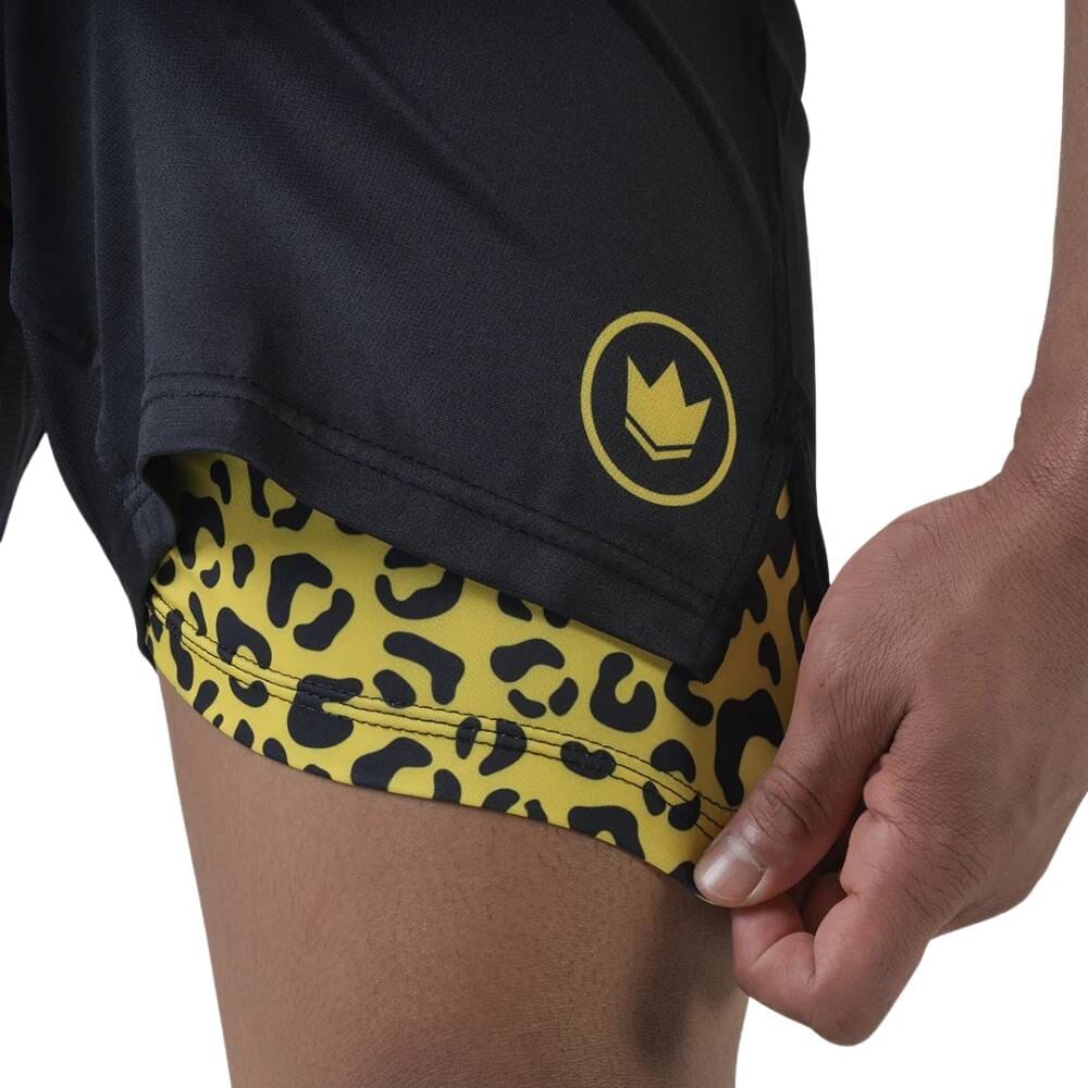 Kingz MI-K Roots Onca Pintada Grappling Shorts BJJ Shorts Kingz 