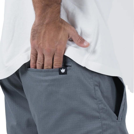 Kingz Casual Gi Shorts Grey BJJ Gi Pants Kingz 