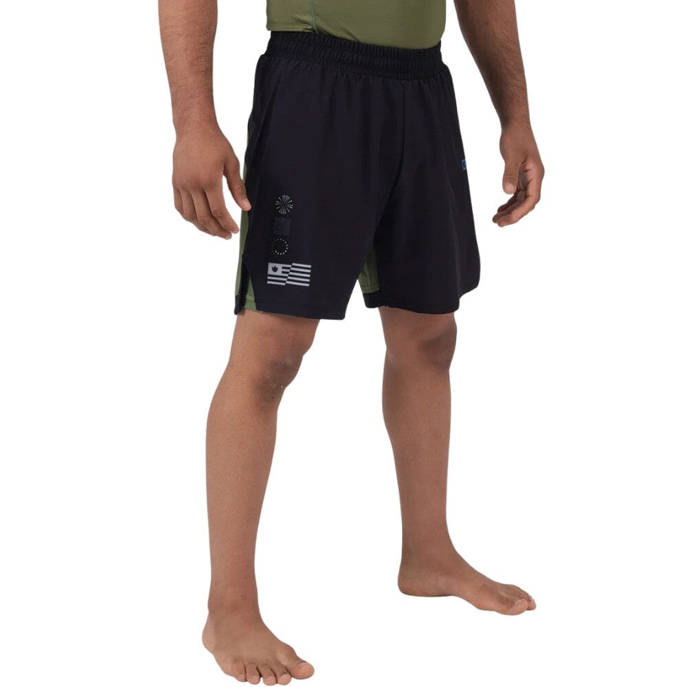 Kingz Trooper Hybrid Shorts Military Green BJJ Shorts Kingz 