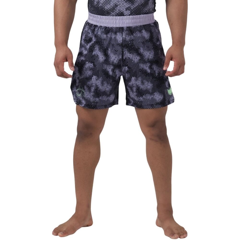Kingz Viper Hybrid Shorts Black/Purple BJJ Shorts Kingz Black/Purple X Small 